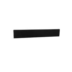 21 in. Concrete Sidesplash, Black