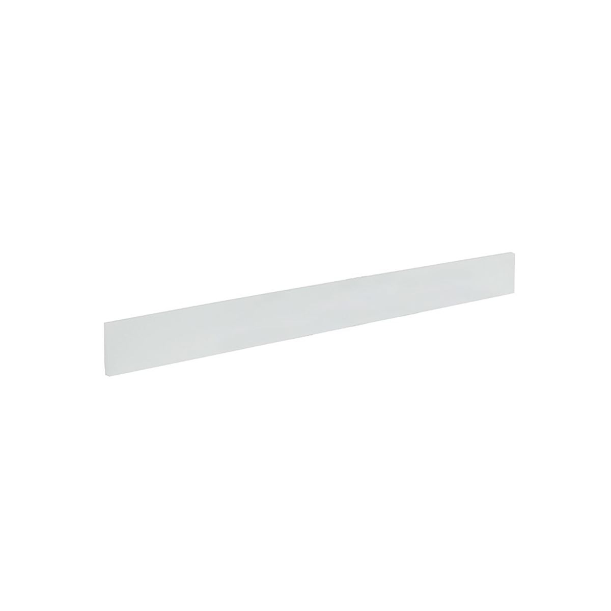 30.2 in. Engineered Stone Backsplash - White