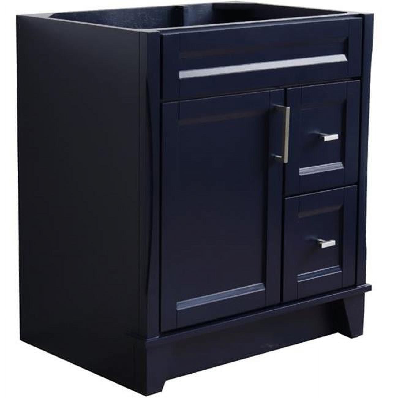 30 in. Single Sink Vanity with Cabinet, Blue