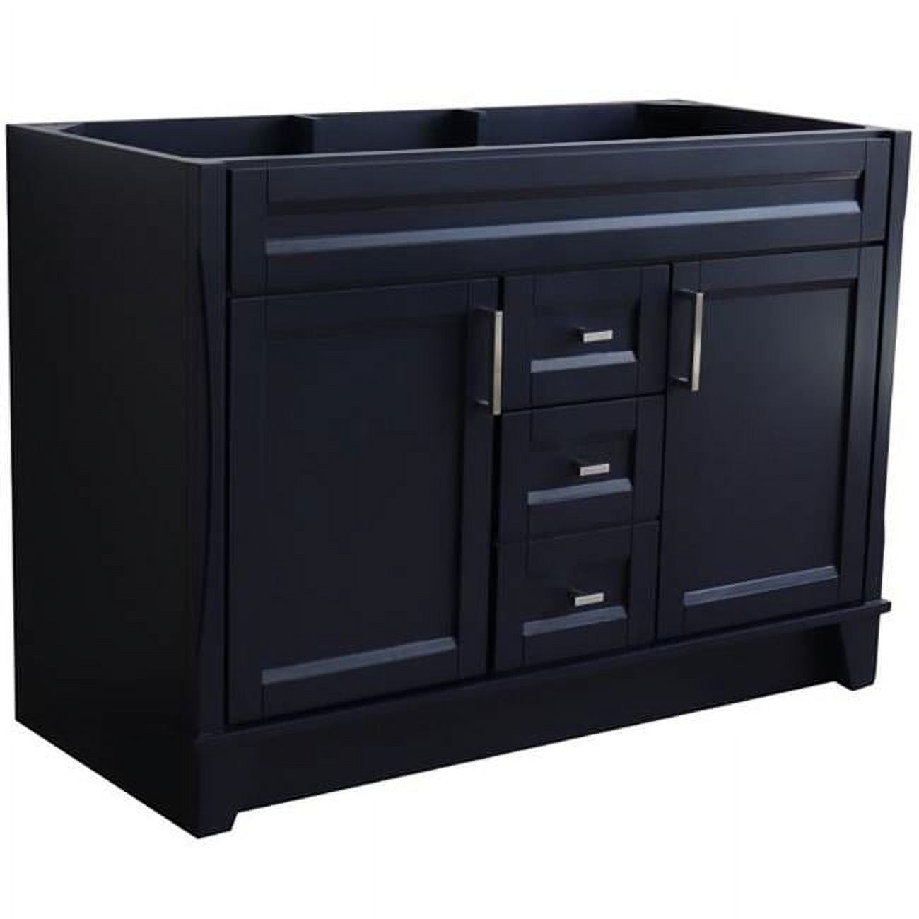 48 in. Double Sink Vanity with Cabinet, Blue