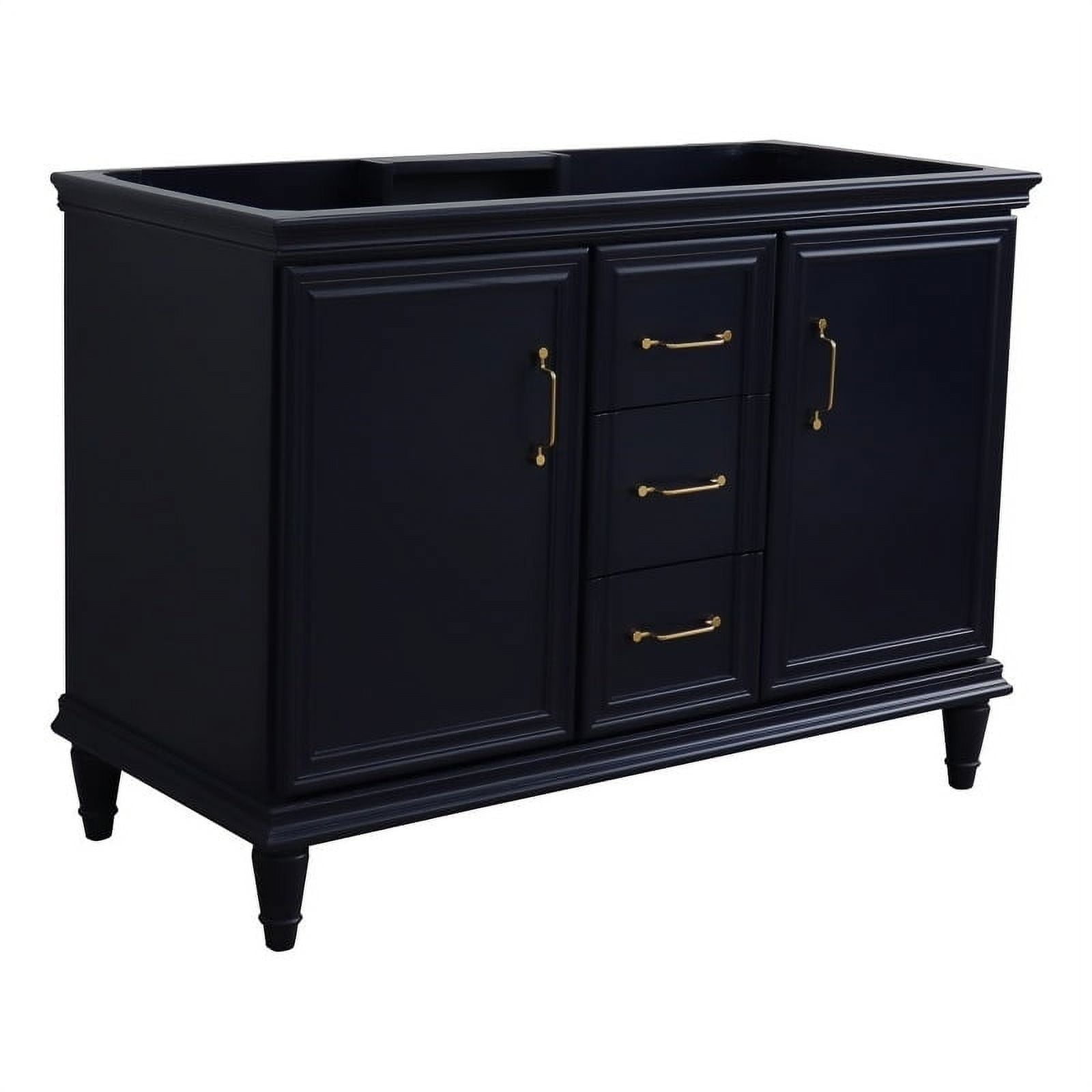 48 in. Double Vanity with Cabinet, Blue