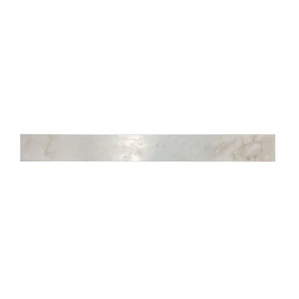 Bellaterra Home BACKSPLASH-WHQX-36R 36 in. White Marble Backsplash