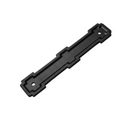 Picture of Belwith-Keeler B077998MB 128 mm CC Coventry Cabinet Pull Backplate&#44; Matte Black
