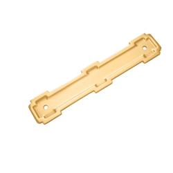 Picture of Belwith-Keeler B077998BGB 128 mm CC Coventry Cabinet Pull Backplate&#44; Brushed Golden Brass