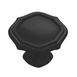 Picture of Belwith-Keeler B076137-MB 1.5 in. Trellis Cabinet Knob&#44; Matte Black - Pack of 10