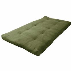 Picture of Blazing Needles 9601-MS-SG 6 in. Vitality Microsuede Twin Size Futon Mattress&#44; Sage Green