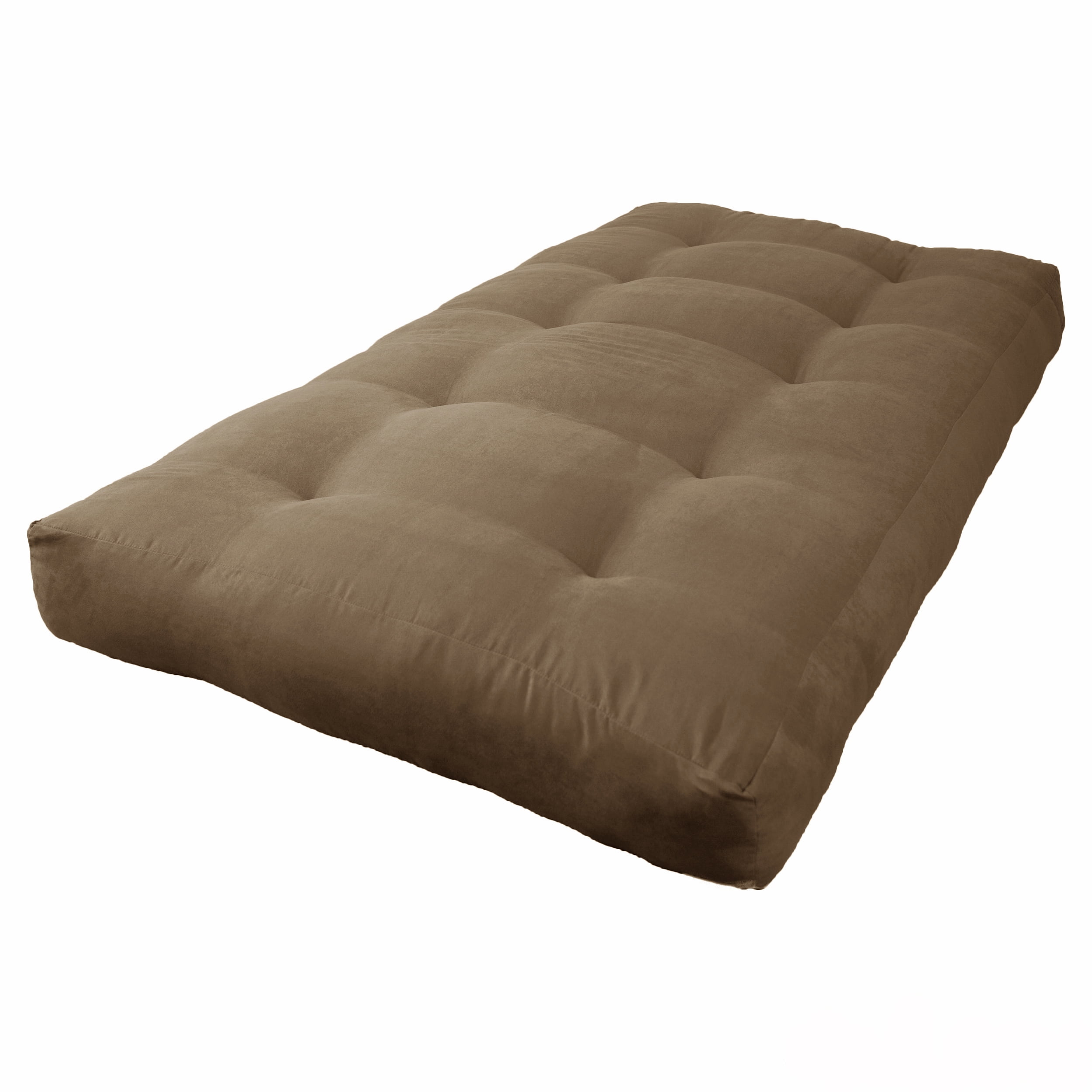 Picture of Blazing Needles 9601-B-MS-JV 7 in. Vitality Microsuede Twin Size Futon Mattress&#44; Java