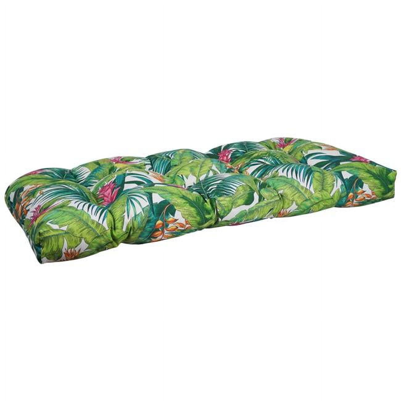 Picture of Blazing Needles 93180-LS-JO17-01 42 x 19 in. U-Shaped Patterned Spun Polyester Tufted Settee & Bench Cushion&#44; Corazon Island