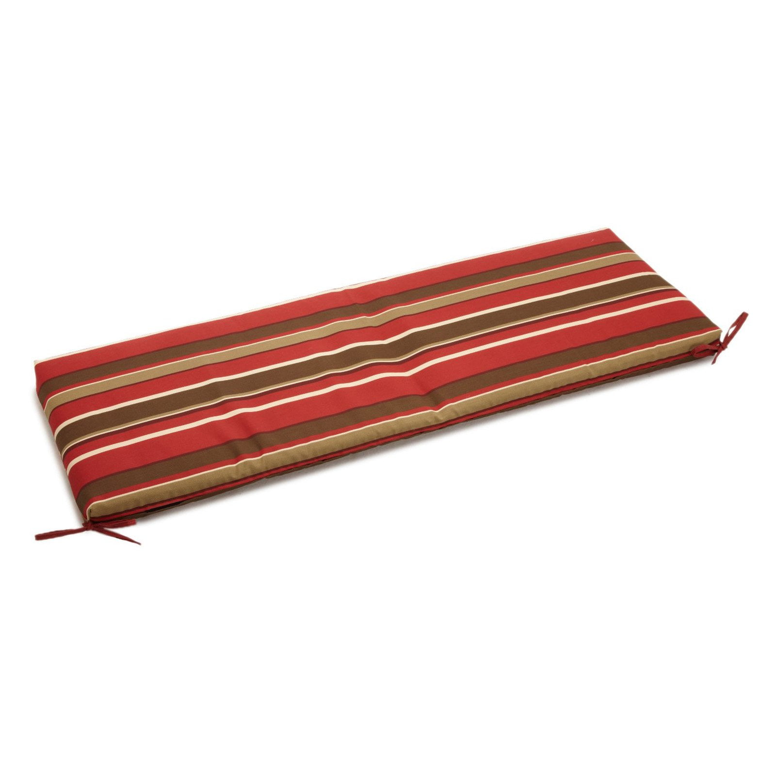 954X19-REO-33 54 x 19 in. Patterned Outdoor Spun Polyester Bench Cushion, Montserrat Sangria