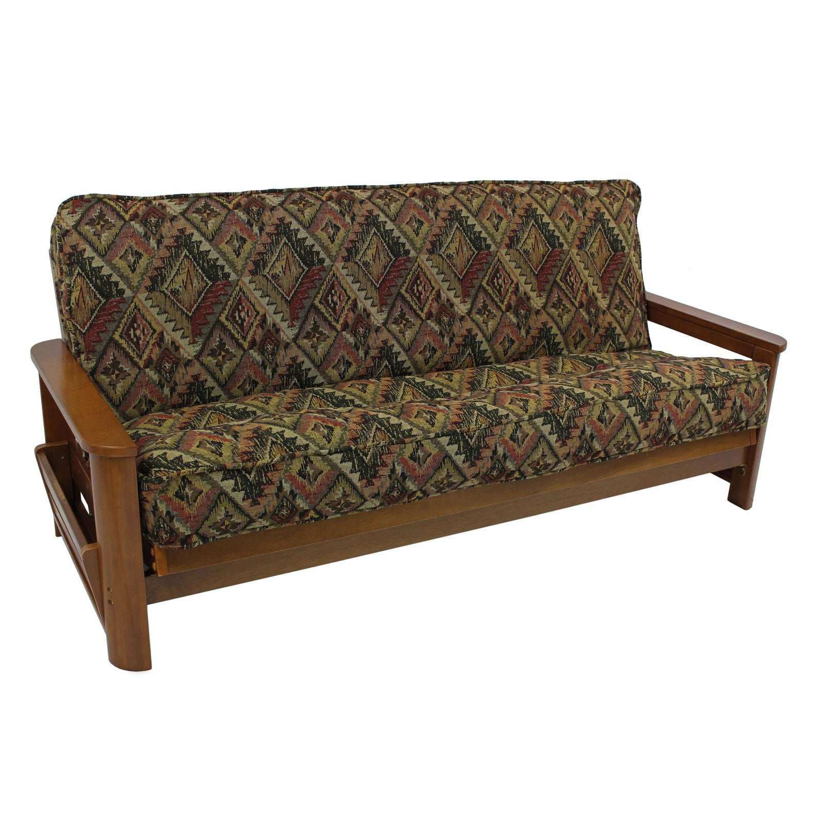 9687-CD-TP-54 8 to 9 in. Patterned Tapestry Double Corded Full Futon Cover, San Carlos