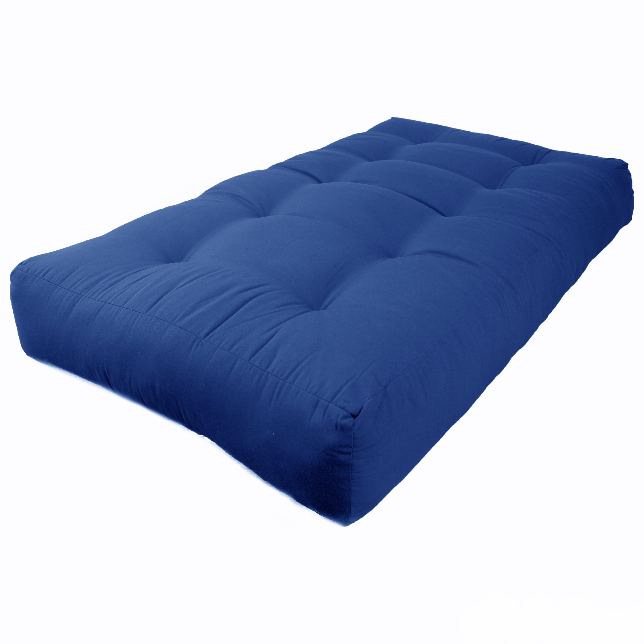 Picture of Blazing Needles 9602-B-TW-RB 9 in. Renewal Twill Twin Size Futon Mattress, Royal Blue