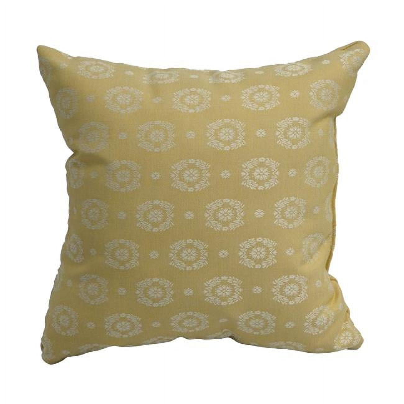 9910-S1-ID-021 17 in. Jacquard Throw Pillows with Inserts, Queen Mary