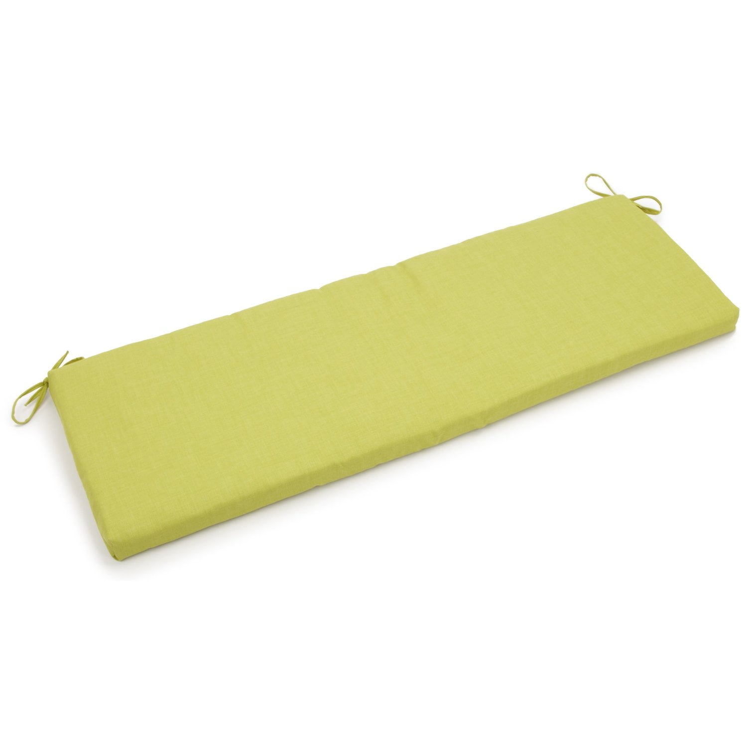 963X19-REO-SOL-01 63 x 19 in. Solid Outdoor Spun Polyester Bench Cushion, Lime
