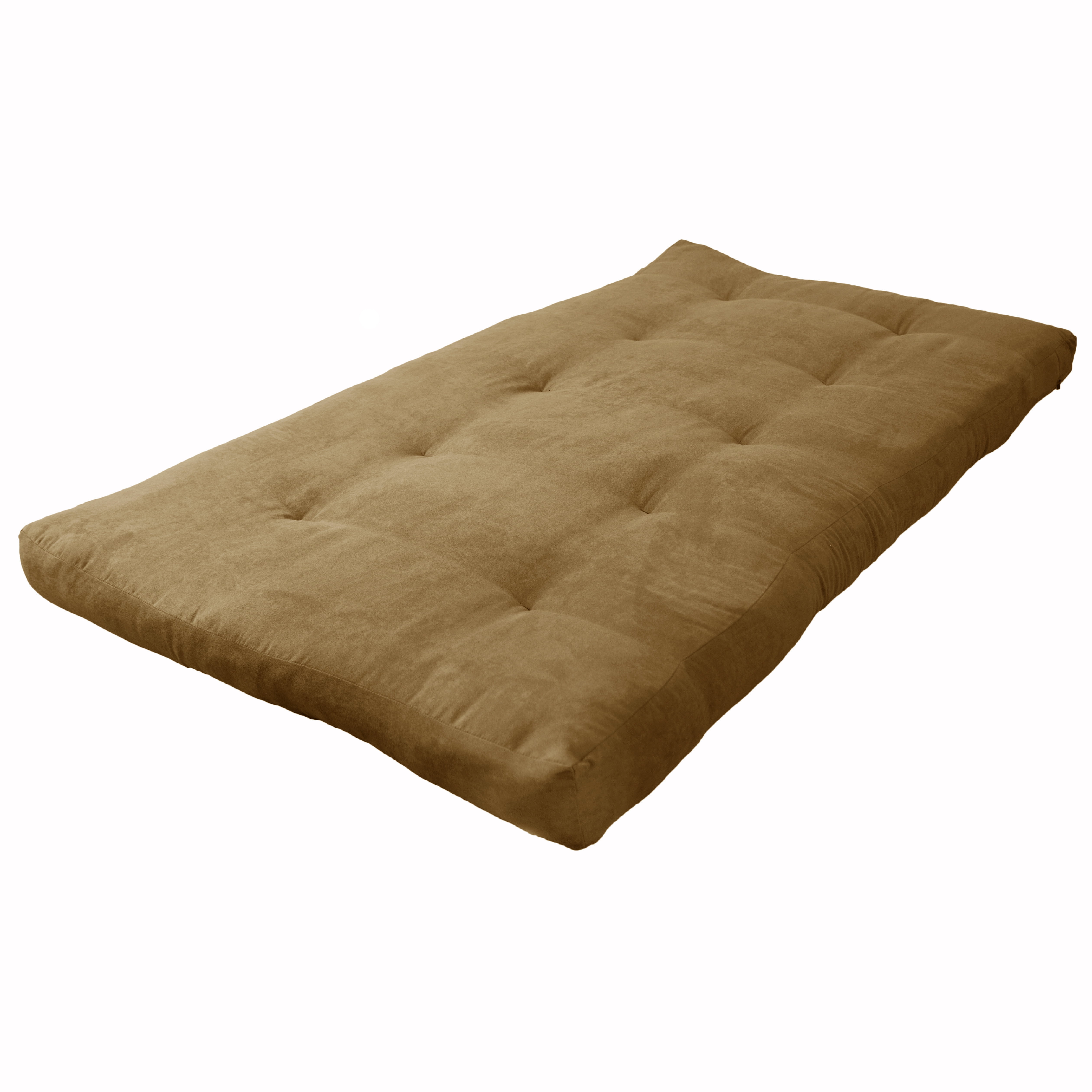 Picture of Blazing Needles 9601-MS-CM 6 in. Vitality Microsuede Twin Size Futon Mattress&#44; Camel