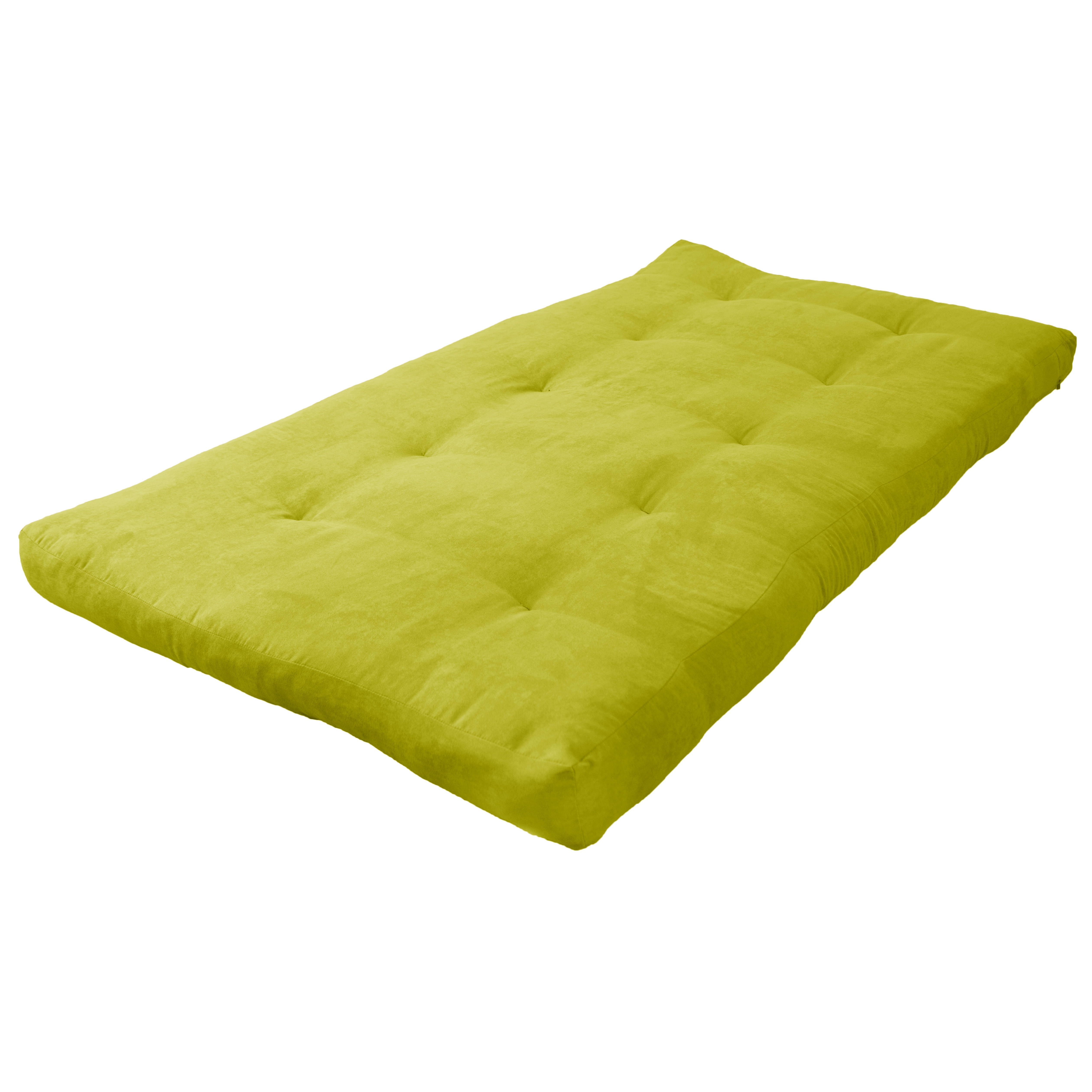 Picture of Blazing Needles 9601-MS-ML 6 in. Vitality Microsuede Twin Size Futon Mattress&#44; Mojito Lime
