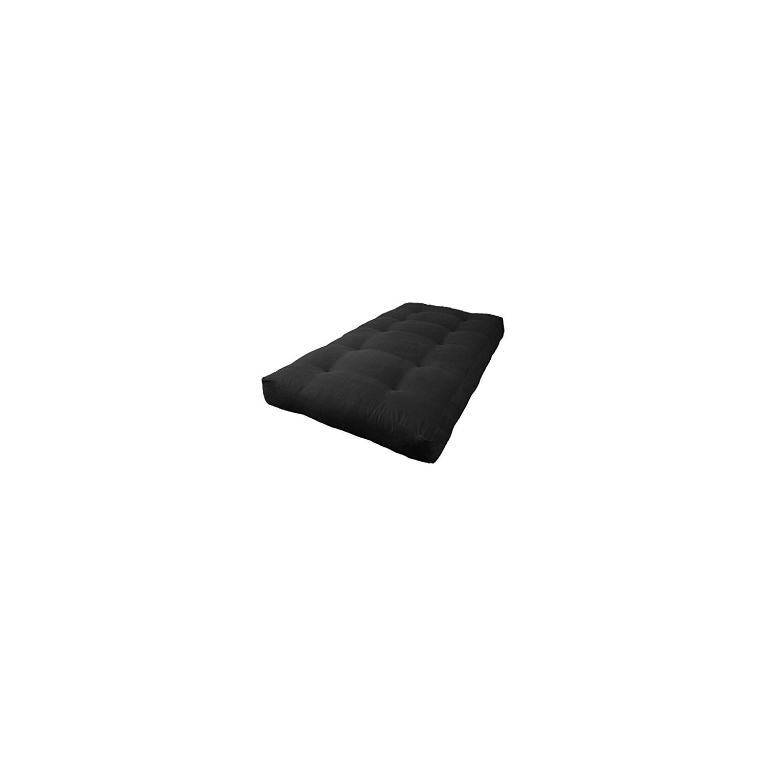 9602-MS-CM 8 in. Vitality Microsuede Twin Size Futon Mattress, Camel