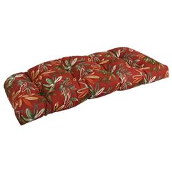 Picture of Blazing Needles 93180-LS-REO-54 42 x 19 in. U-Shaped Patterned Spun Polyester Tufted Settee & Bench Cushion&#44; Menillo Sonoma