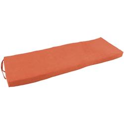 954X19-MS-SP 54 x 19 in. Solid Microsuede Bench Cushion, Spice