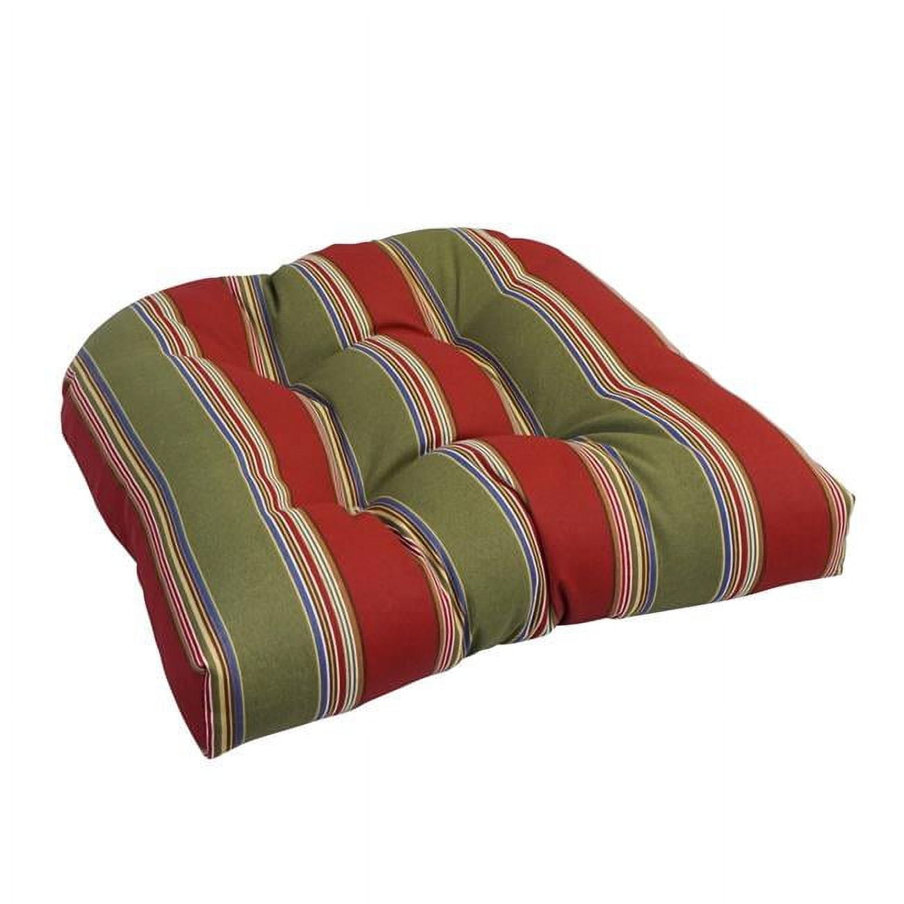 19 in. U-Shaped Spun Polyester Outdoor Tufted Dining Chair Cushion, Hampton Bay Garden -  KD Gabinetes, KD2801998