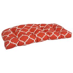 Picture of Blazing Needles 93180-LS-OD-159 42 x 19 in. U-Shaped Patterned Spun Polyester Tufted Settee & Bench Cushion&#44; Landview Mango