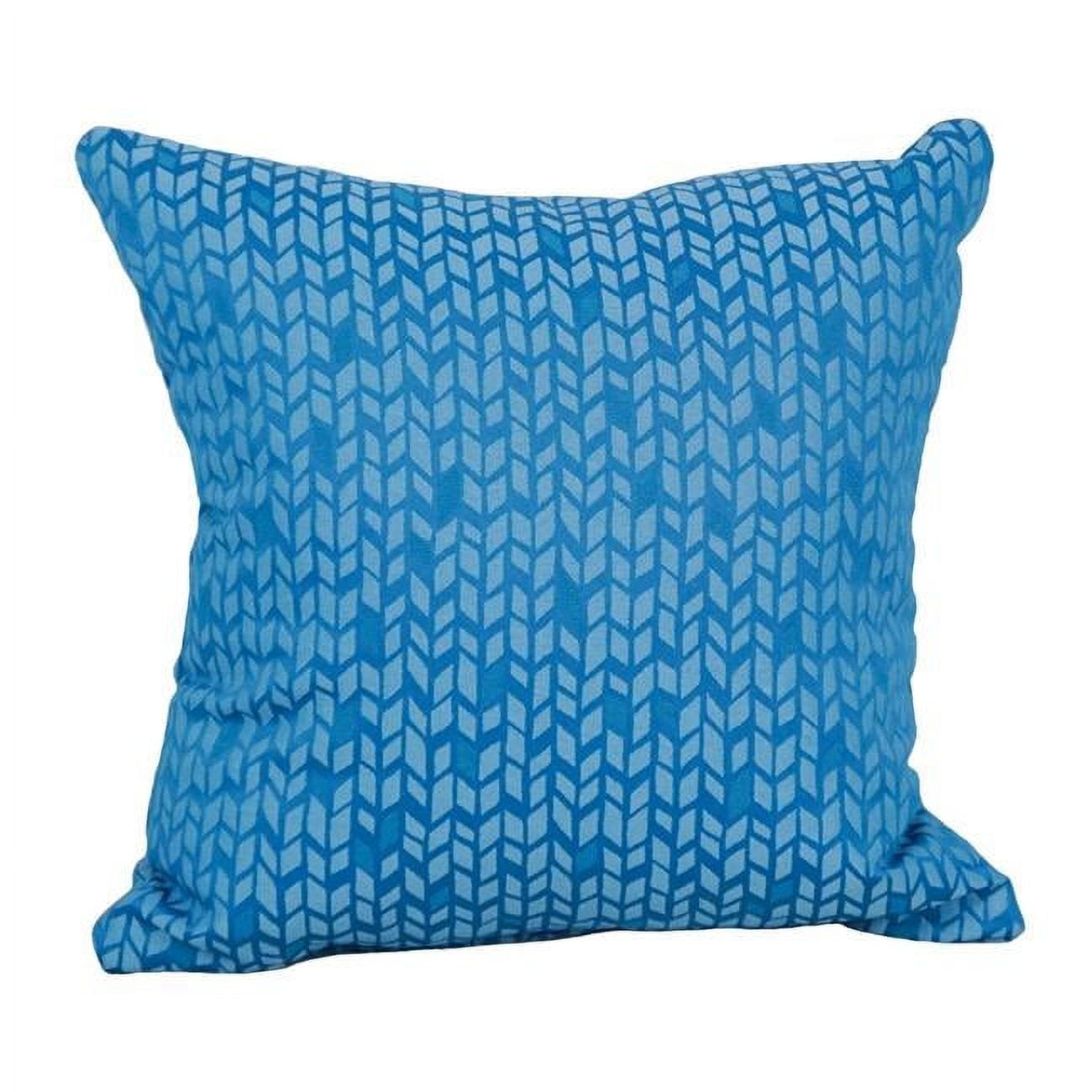 9910-S1-ID-081 17 in. Jacquard Throw Pillows with Inserts, Banyan Skippe