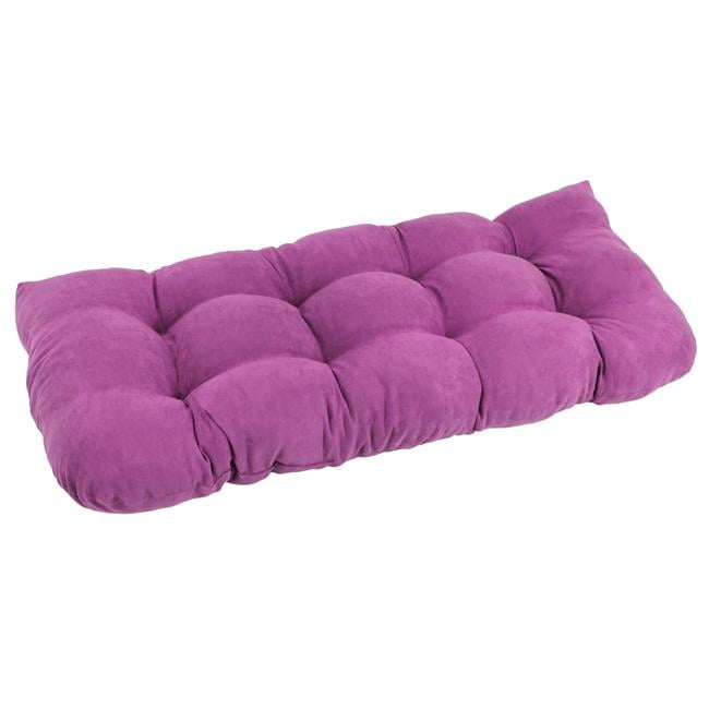Picture of Blazing Needles 93180-LS-MS-UV 42 x 19 in. U-Shaped Microsuede Tufted Settee & Bench Cushion&#44; Ultra Violet