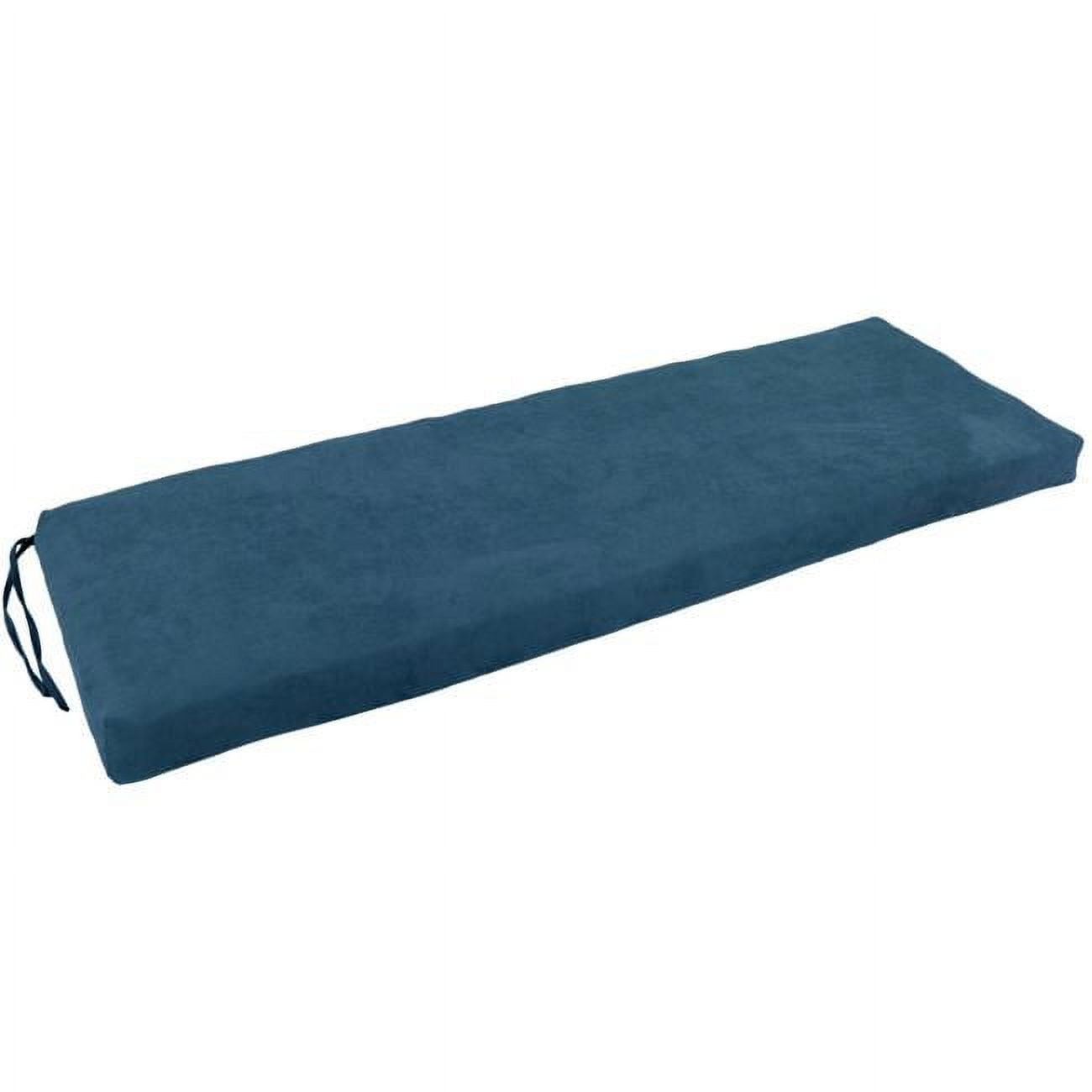 951X19-MS-TL 51 x 19 in. Solid Microsuede Bench Cushion, Teal