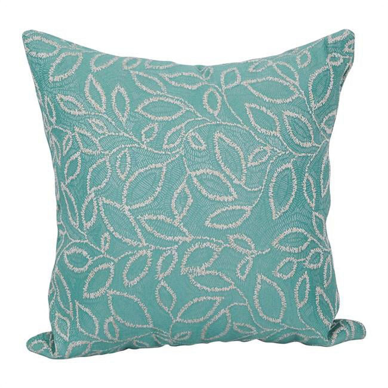 9910-S1-ID-095 17 in. Jacquard Throw Pillows with Inserts, Florian Seagla