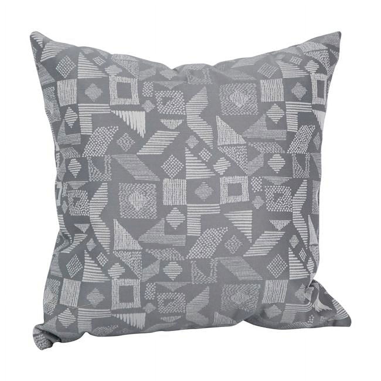 9910-S1-ID-115 17 in. Jacquard Throw Pillows with Inserts, Nina Greyst