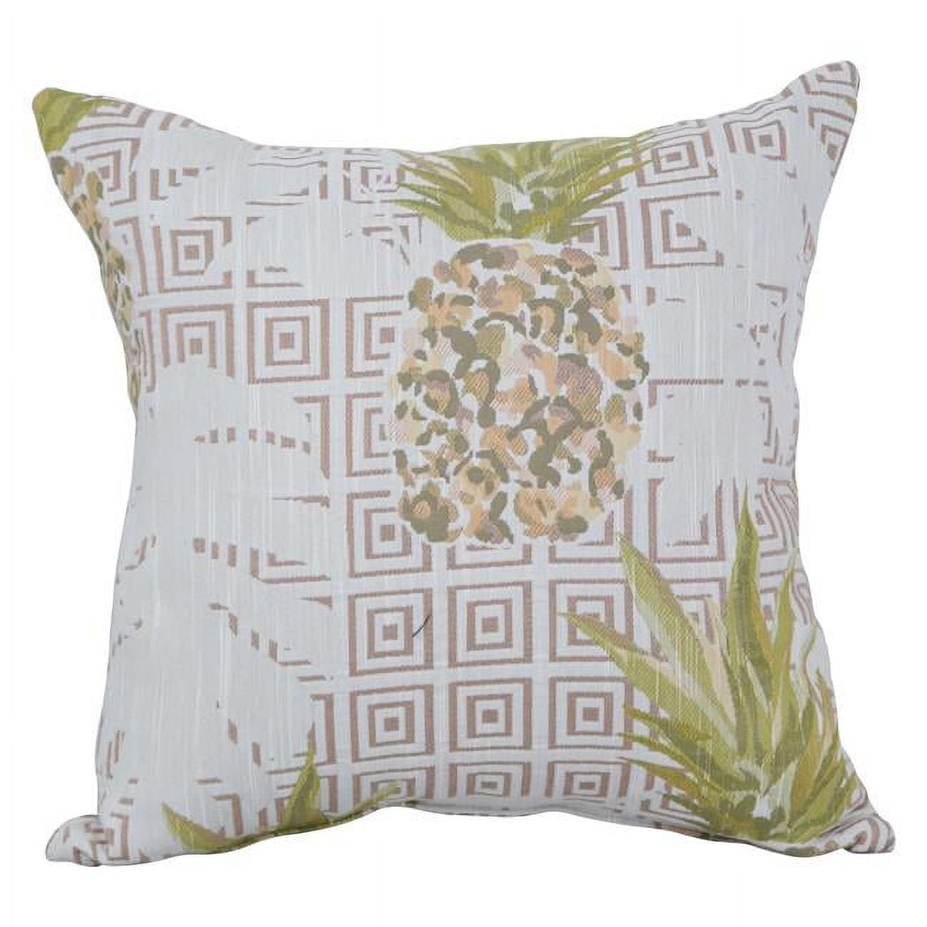 9910-S1-ID-134 17 in. Jacquard Throw Pillows with Inserts, Zeena Blush