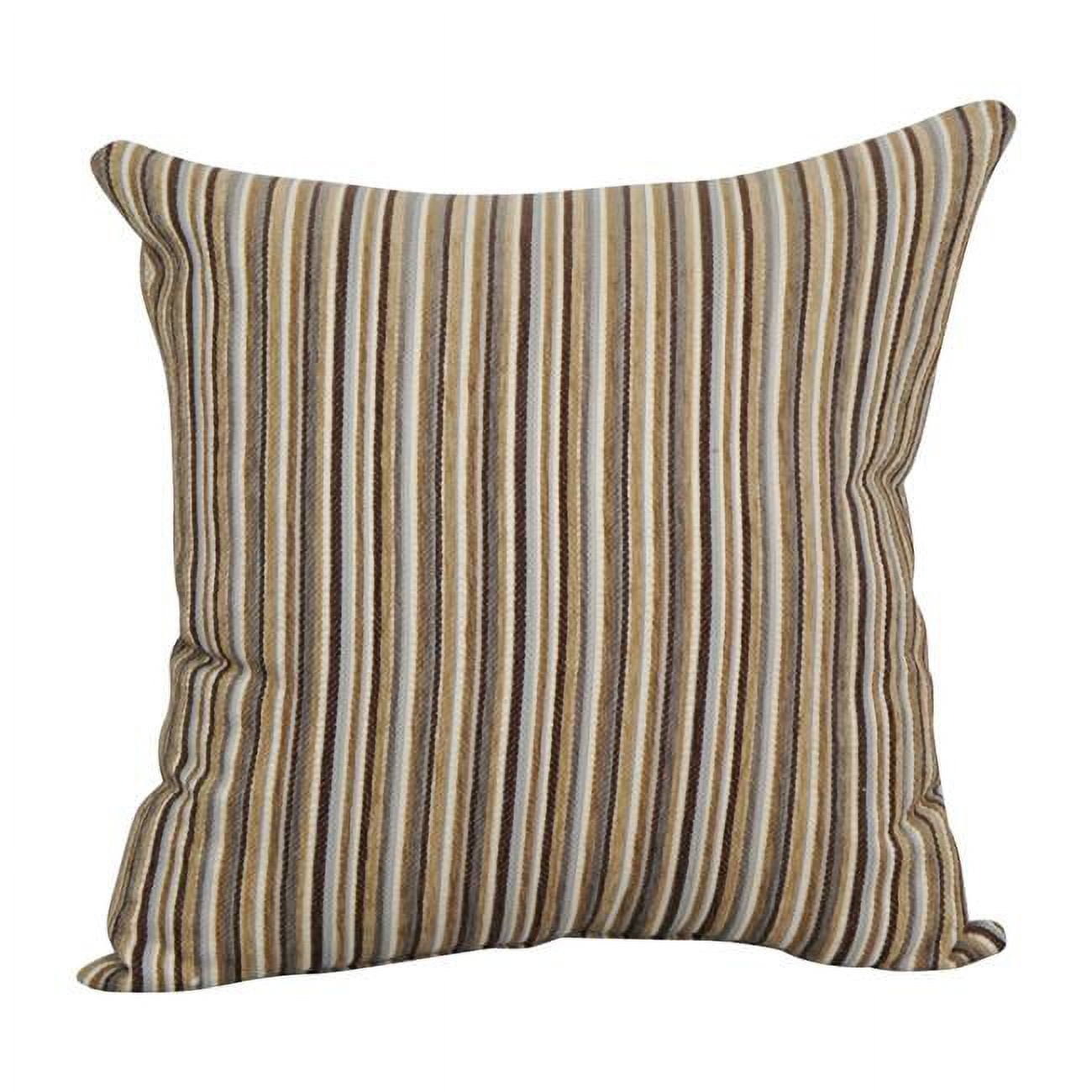 9910-S1-ID-148 17 in. Jacquard Throw Pillows with Inserts, Otto Sahara