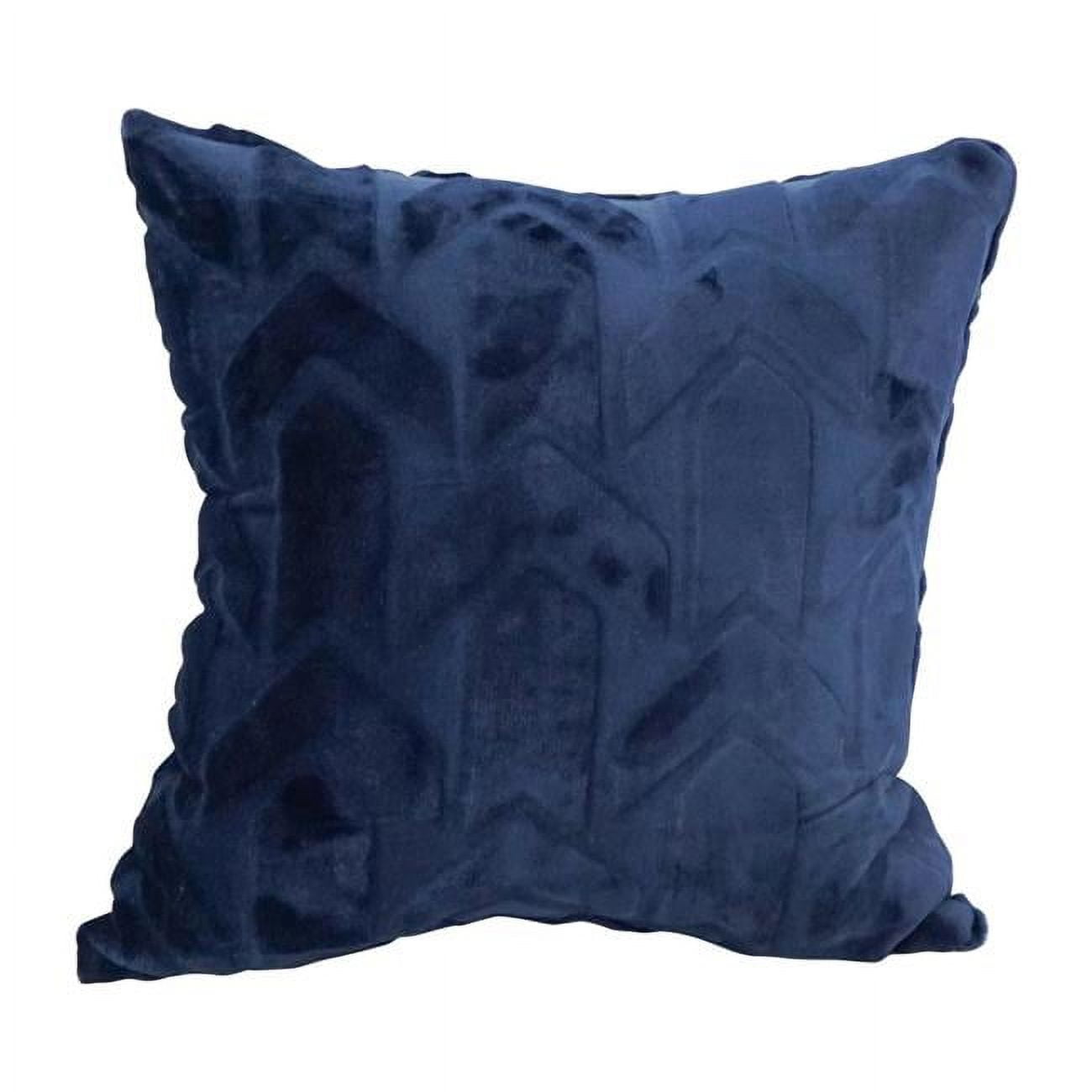 9910-S1-ID-150 17 in. Jacquard Throw Pillows with Inserts, Agora Atlantis