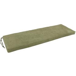 960X19-MS-SG 60 x 19 in. Solid Microsuede Bench Cushion, Sage Green