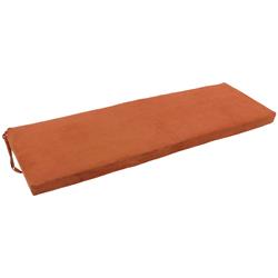 960X19-MS-SP 60 x 19 in. Solid Microsuede Bench Cushion, Spice