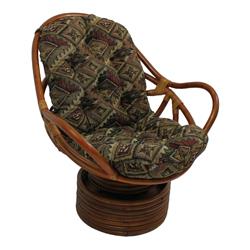 Picture of Blazing Needles 93310-TP-54 48 x 24 in. Patterned Tapestry Swivel Rocker Cushion&#44; San Carlos
