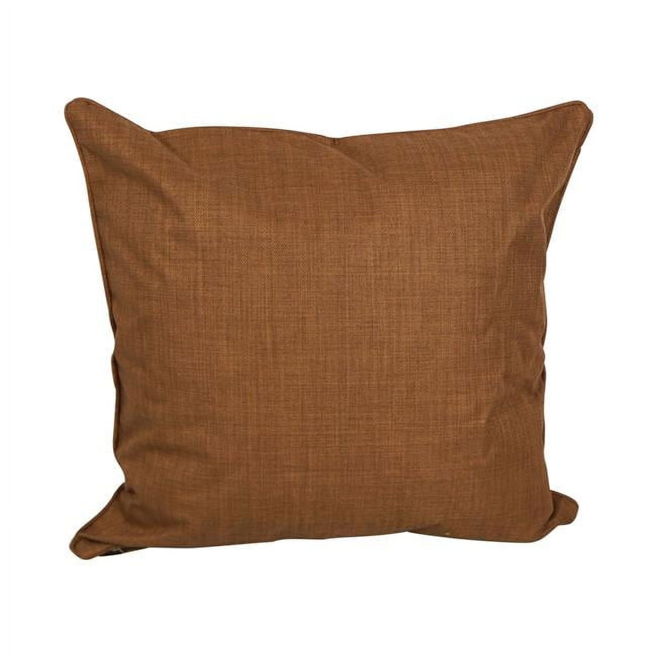Picture of Blazing Needles 9813-CD-S1-REO-SOL-09 25 in. Double-Corded Spun Polyester Square Floor Pillow with Insert&#44; Mocha