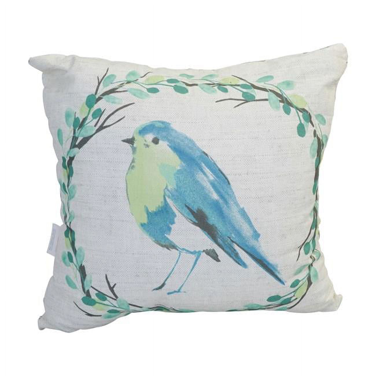 CO-JO18-DS-02-S1 Spun Polyester Outdoor Throw Pillows, Bird Song
