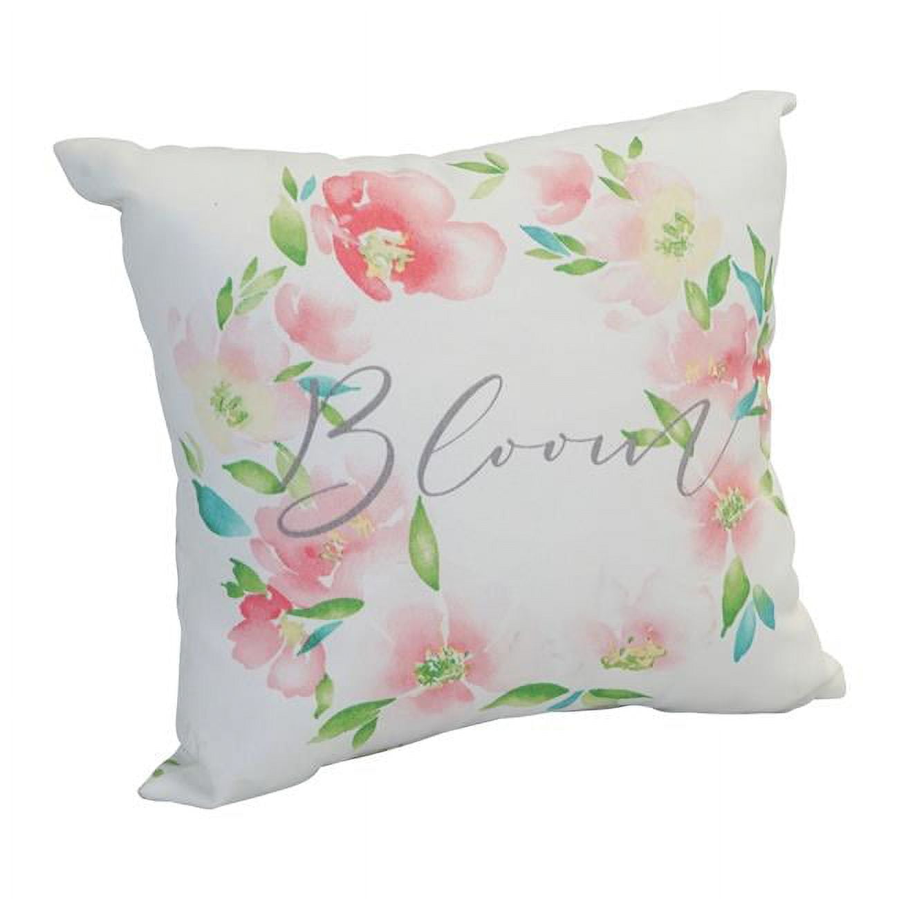 CO-JO18-DS-03-S1 Spun Polyester Outdoor Throw Pillows, Bloom