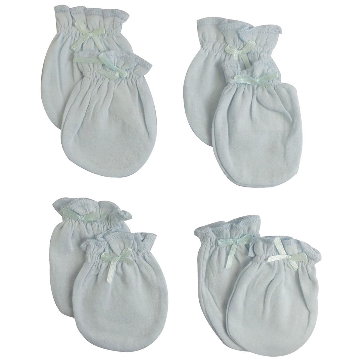Picture of Bambini 116Pack.W Infant Mittens&#44; White - Newborn