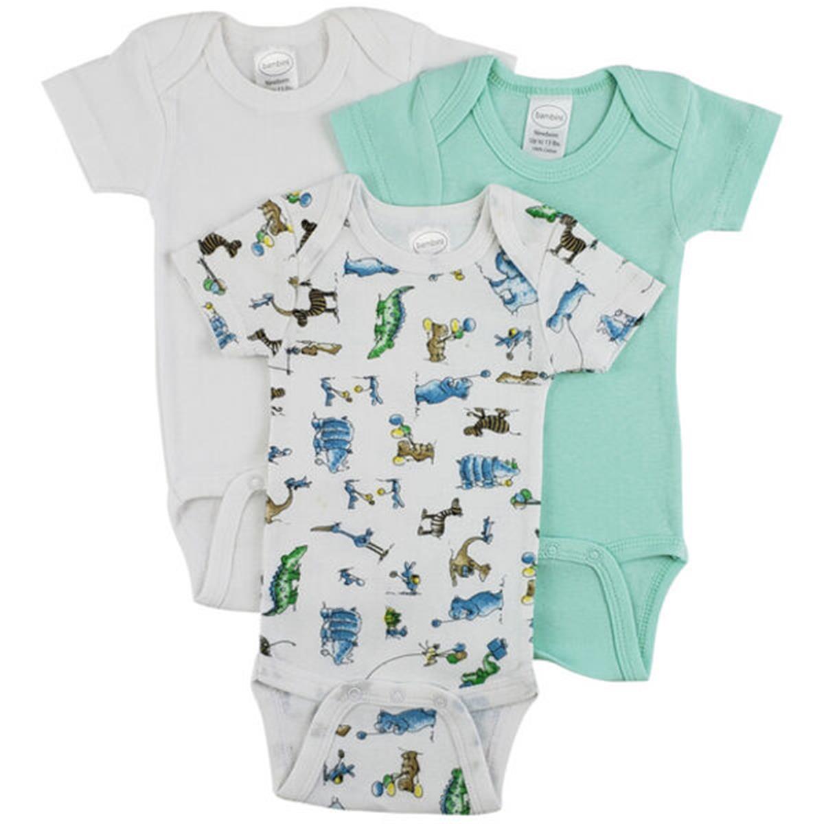 CS-0242M Short Sleeve One Piece, White - Medium