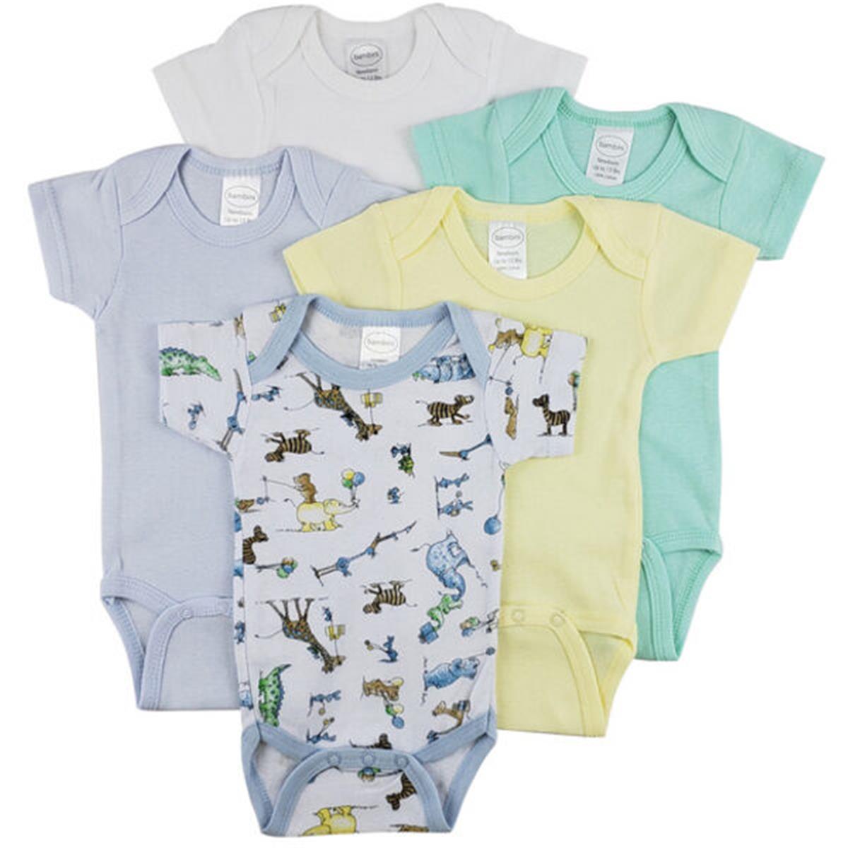 CS-0271M Short Sleeve One Piece, White - Medium