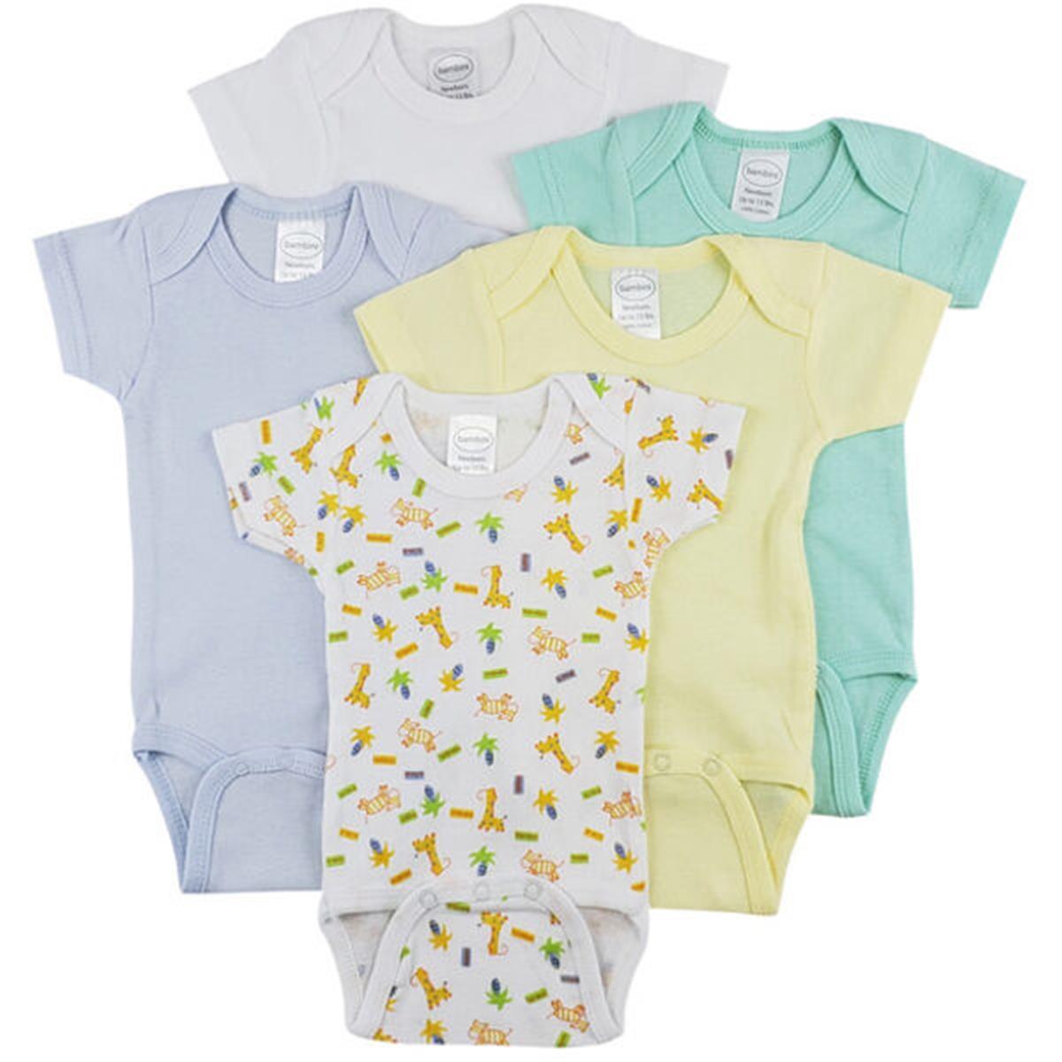 CS-0272M Short Sleeve One Piece, White - Medium