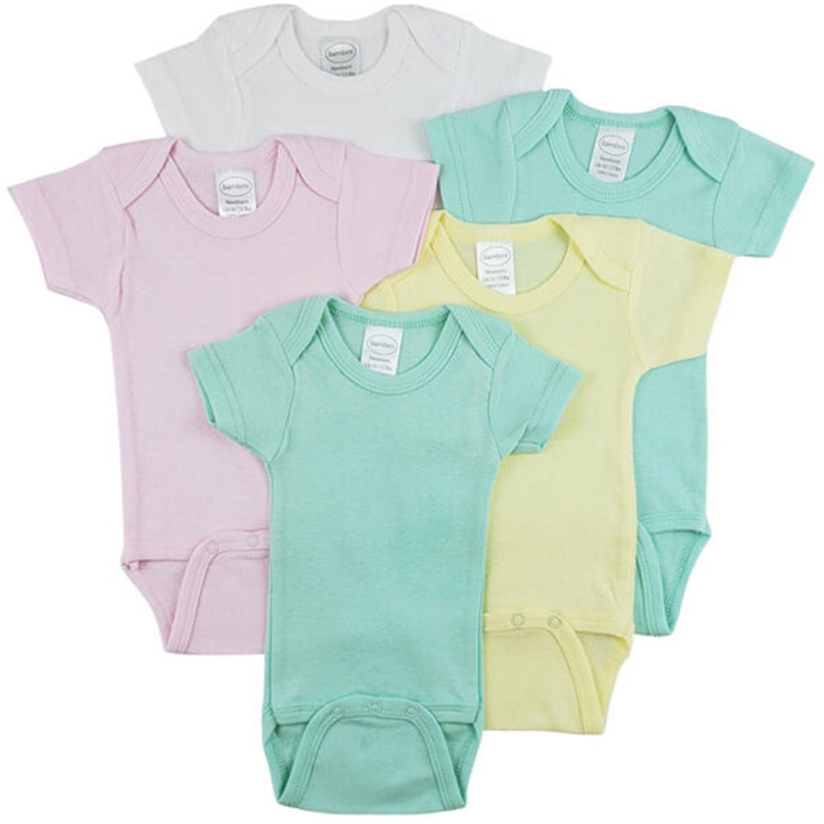 CS-0275M Short Sleeve One Piece, White - Medium
