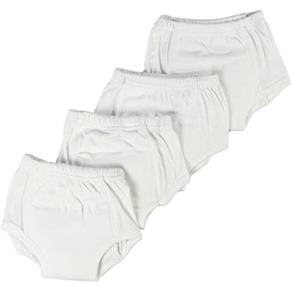 LS-0066-3 Training Pants, White - Size 3