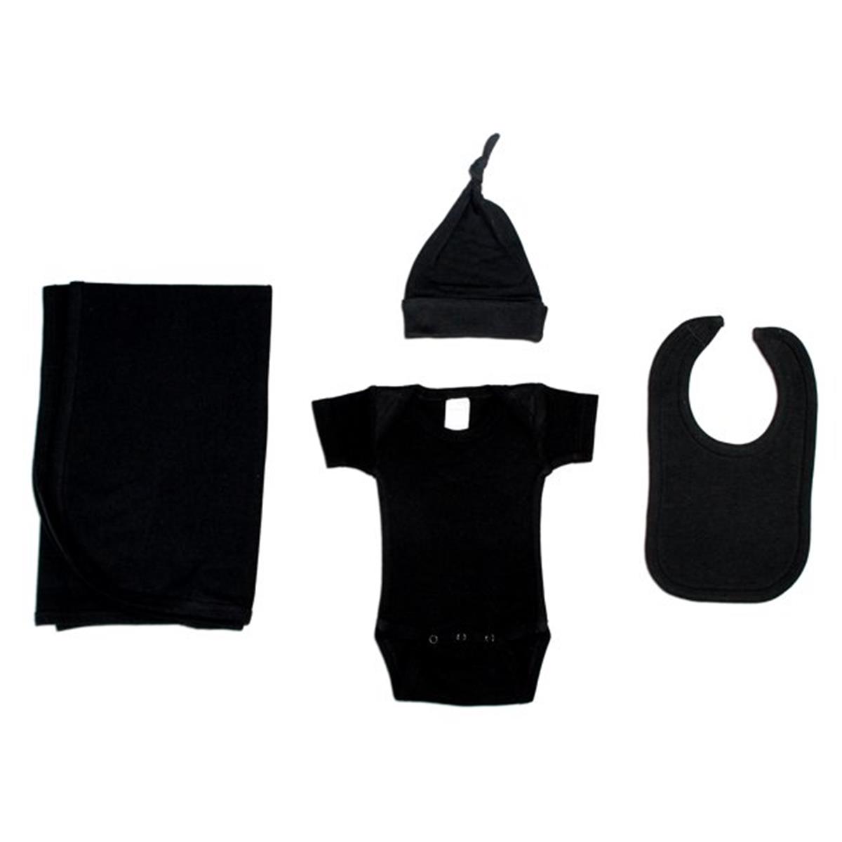Picture of Bambini LS-0069S Baby Shower Layette Gift Set&#44; Black - Small