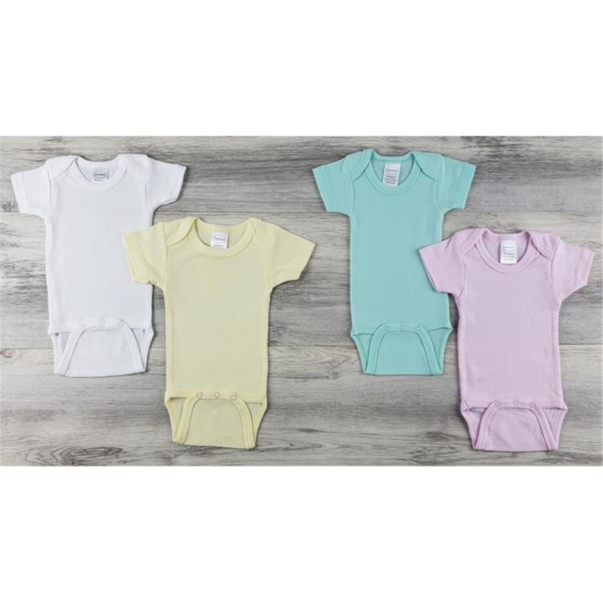 LS-0537S Layette Baby Clothes Set - White, Yellow & Aqua - Small