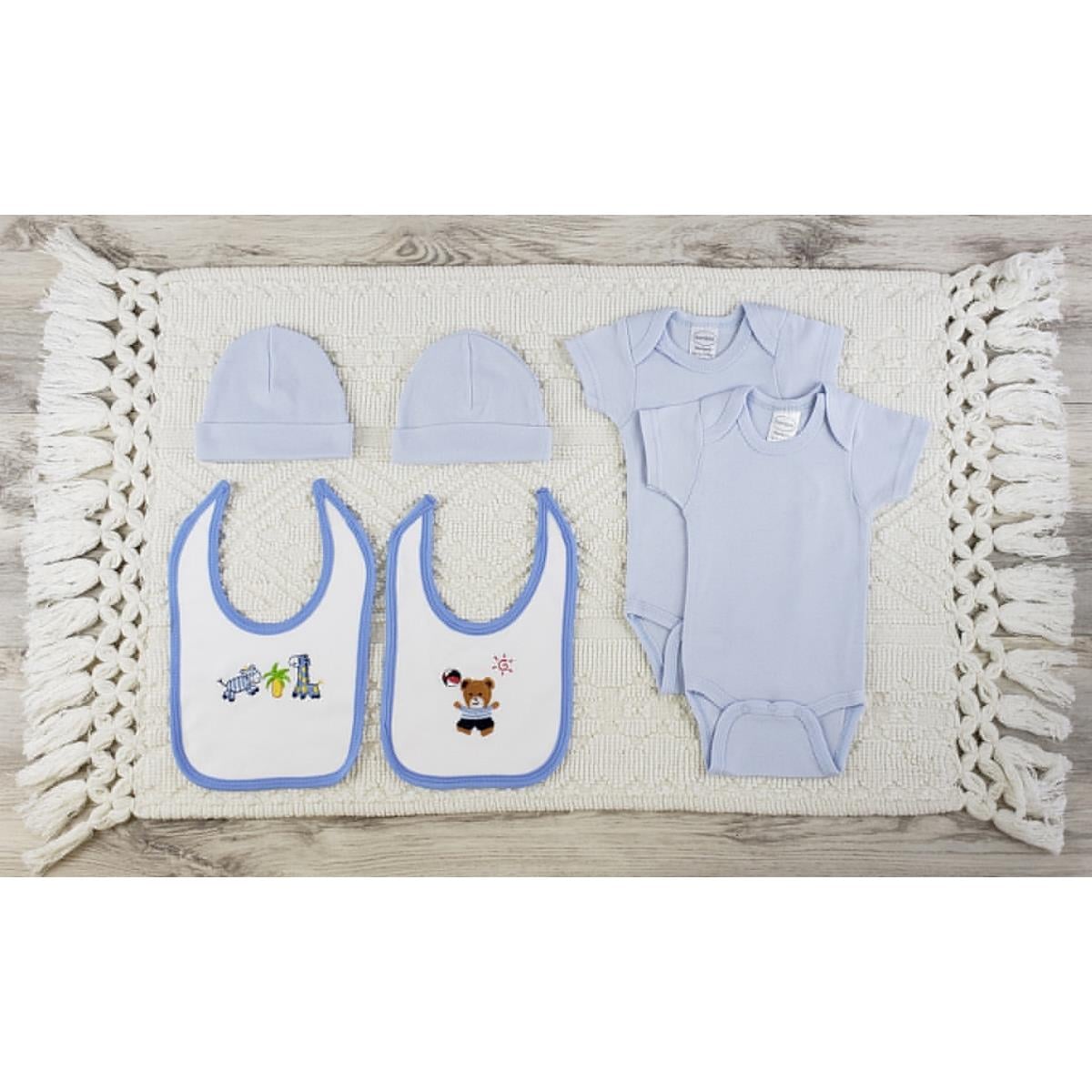 LS-0540S Layette Baby Clothes Set, Blue - Small