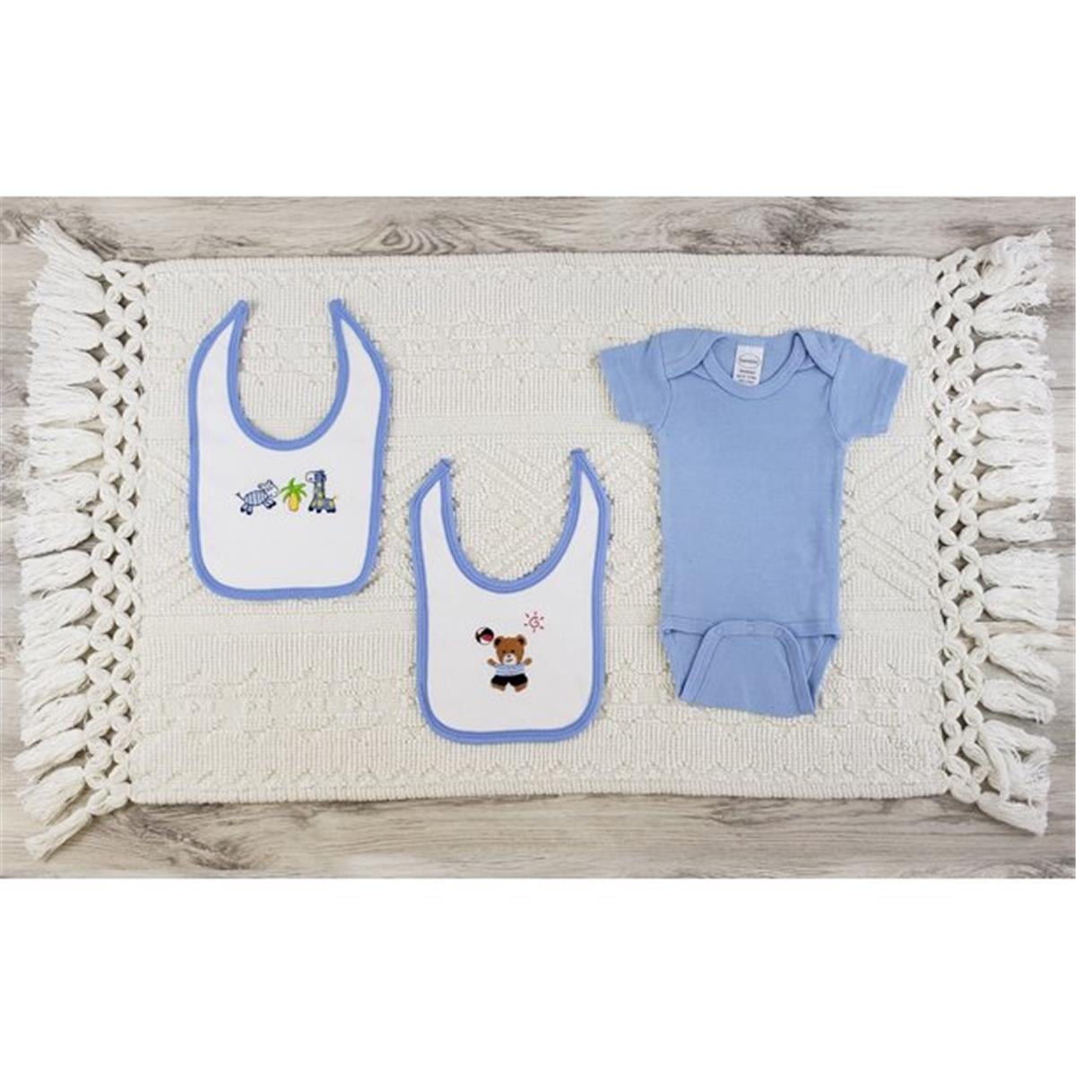 LS-0542M Layette Baby Clothes Set, Blue - Medium