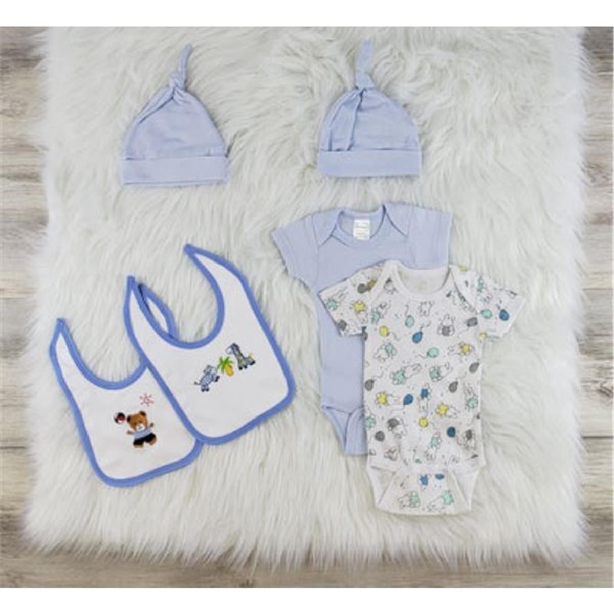 LS-0545M Layette Baby Clothes Set, Blue - Medium