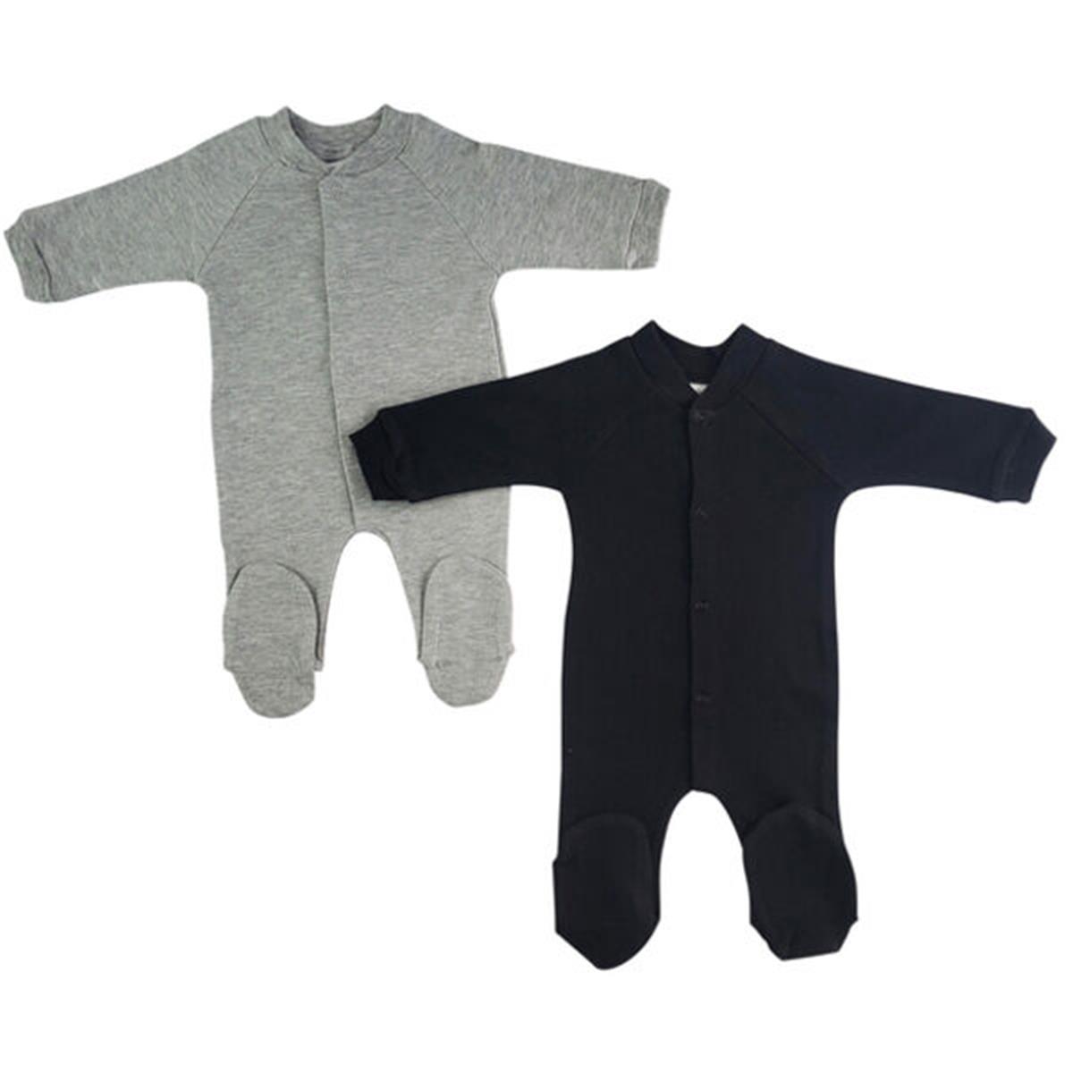 LS-0646L Sleep & Play, Black & Grey - Large - 2 per Pack